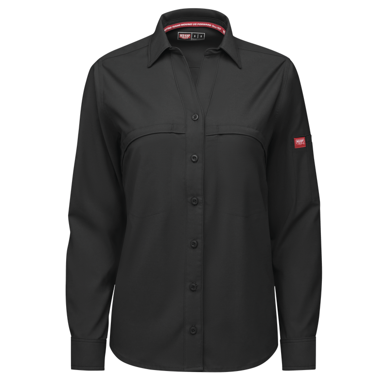 Women's Cooling Long Sleeve Work Shirt image number 9