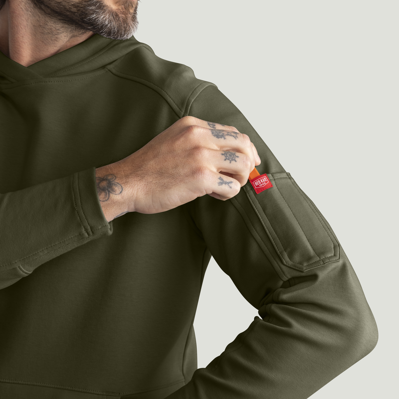 Men's Pullover Hoodie image number 19