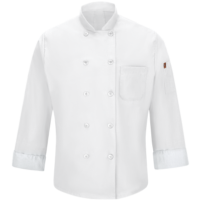 Men's Chef Coat with OilBlok + MIMIX®