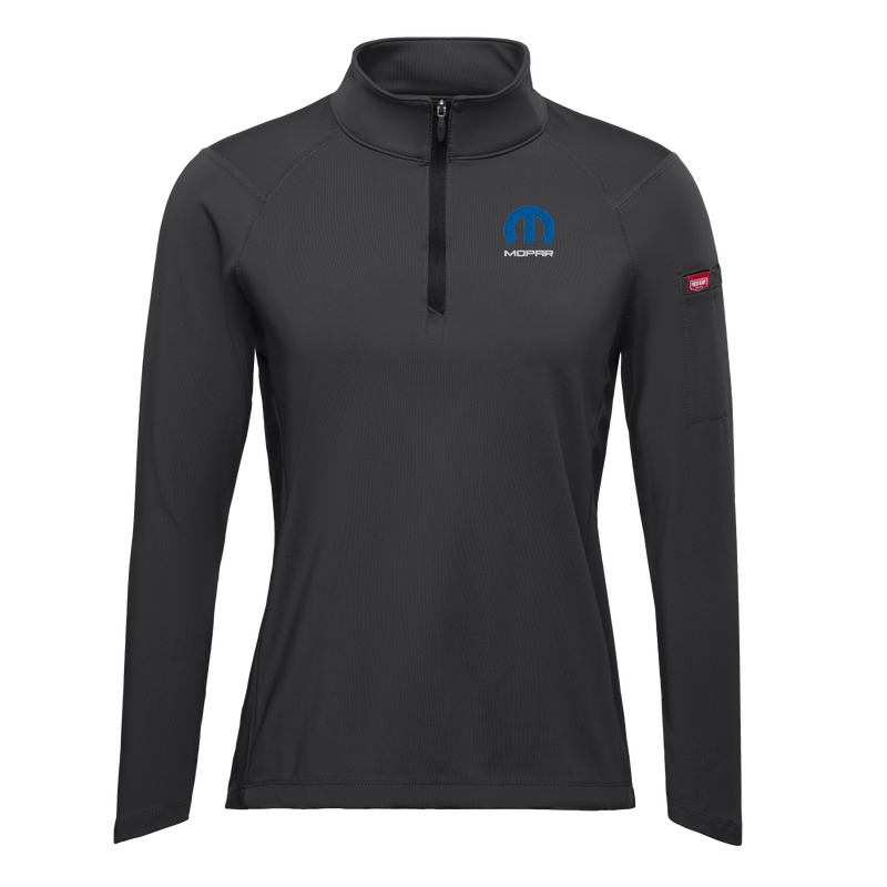 Mopar&reg; Women's Performance Quarter Zip Cadet Collar Pullover image number 1