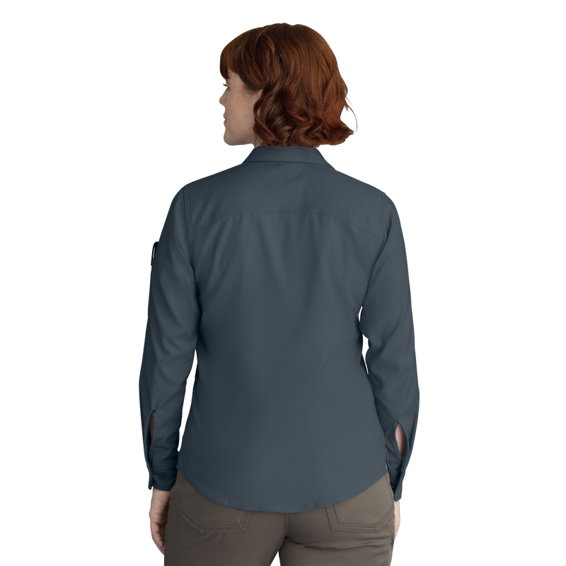 Women's Cooling Long Sleeve Work Shirt image number 5