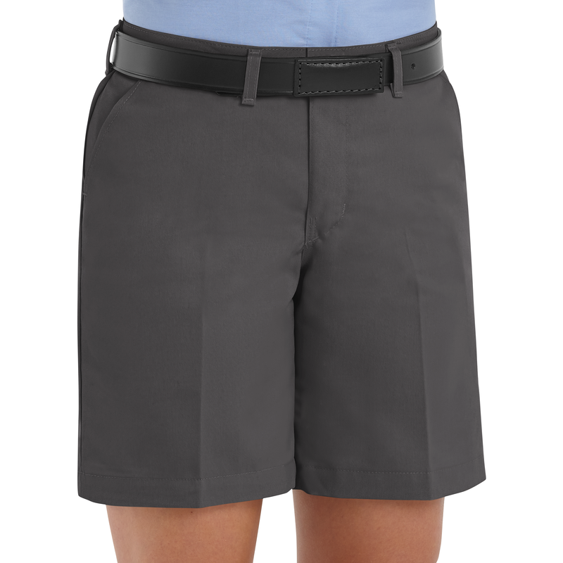 Women's Plain Front Shorts image number 2