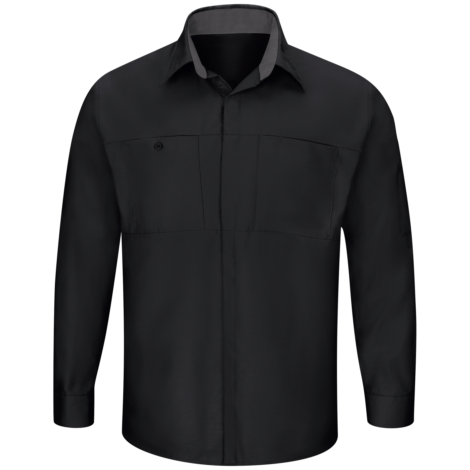 NEW Red Kap Men's Shirts Industrial Pocketless Mechanic Work Uniform Irregular 