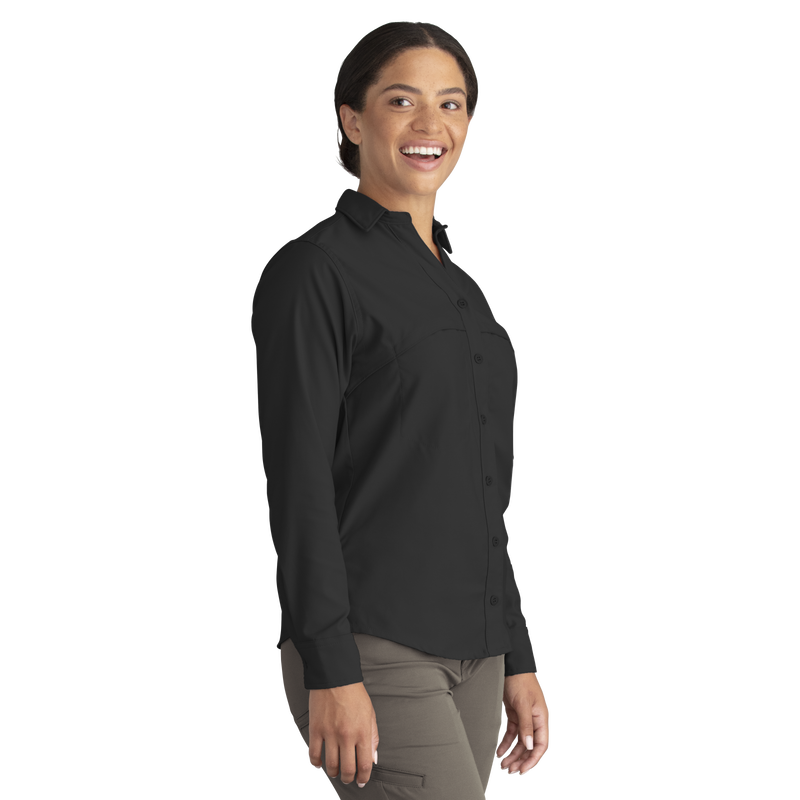 Women's Cooling Long Sleeve Work Shirt image number 8
