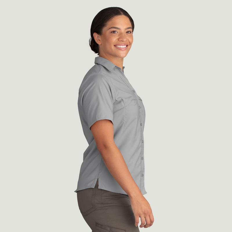 Women's Cooling Short Sleeve Work Shirt image number 7