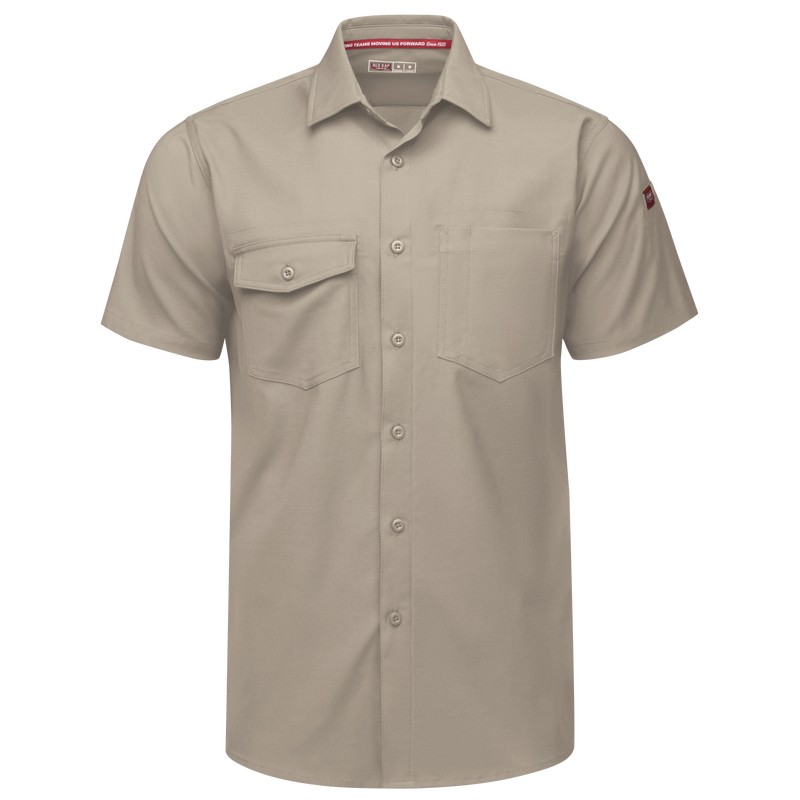 Men's Cooling Short Sleeve Work Shirt image number 9