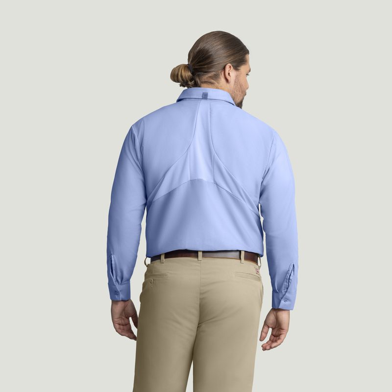 Men's Long Sleeve Work Shirt with MIMIX&reg; image number 2
