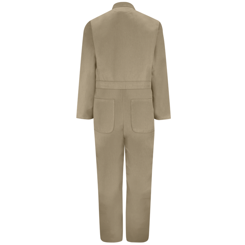 Twill Action Back Coverall with Chest Pockets image number 2
