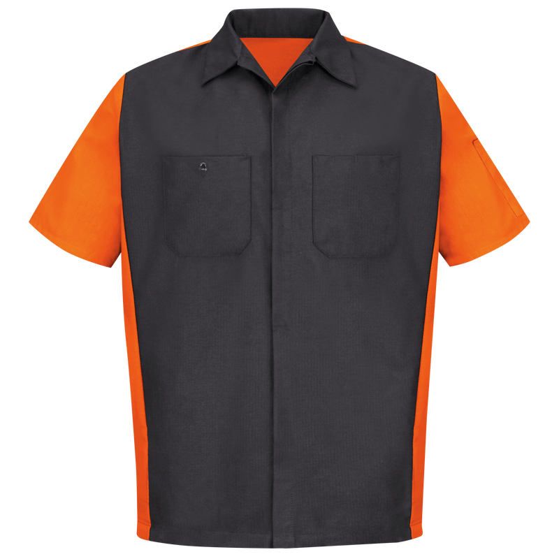 Men's Short Sleeve Two-Tone Crew Shirt image number 0