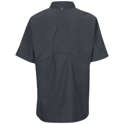 Men's Short Sleeve Chef Coat with OilBlok + MIMIX®