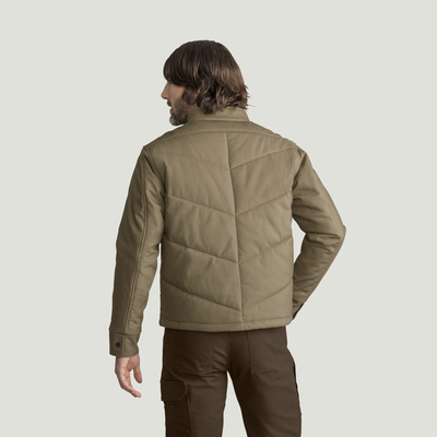 Men's Insulated Quilted Work Jacket