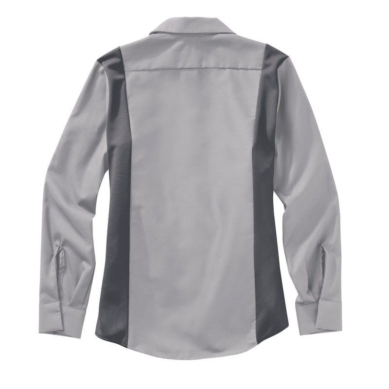 Women's Long Sleeve Performance Plus Shop Shirt with OilBlok Technology image number 6