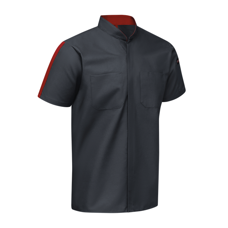 Men's Short Sleeve Two Tone Pro+ Work Shirt with OilBlok and MIMIX® image number 3