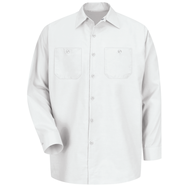Men's Long Sleeve Industrial Work Shirt image number 1