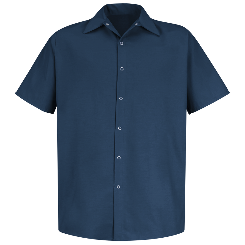 Men's Short Sleeve Specialized Pocketless Work Shirt | Red Kap®