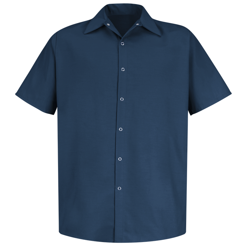 Men's Short Sleeve Specialized Pocketless Work Shirt image number 0