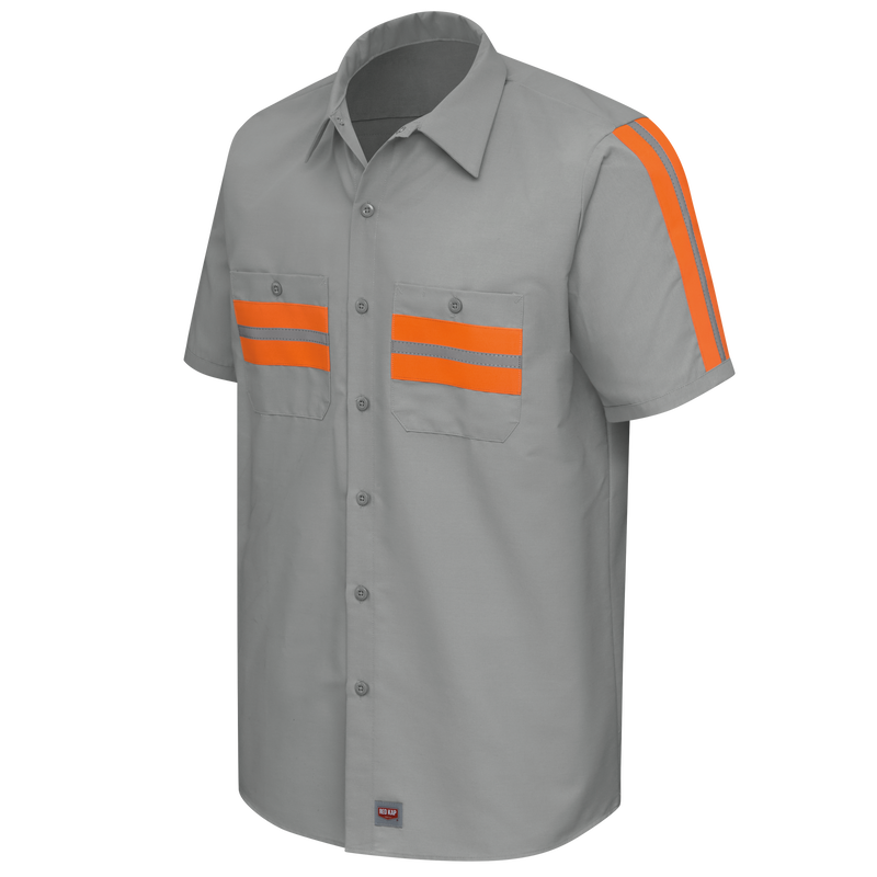 Short Sleeve Enhanced Visibility Shirt image number 8