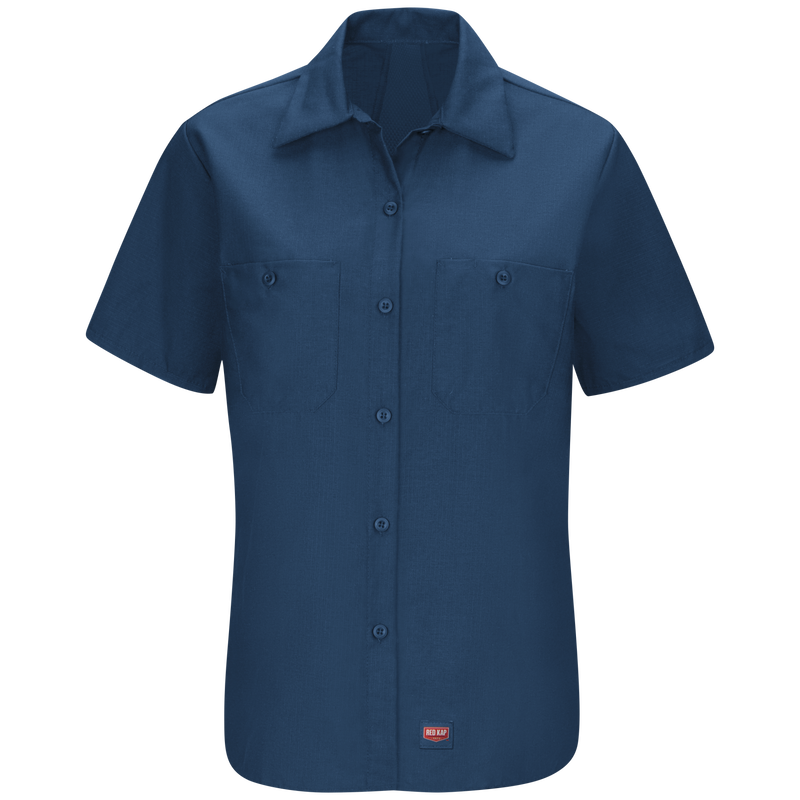 Women's Short Sleeve Work Shirt with MIMIX™ image number 1