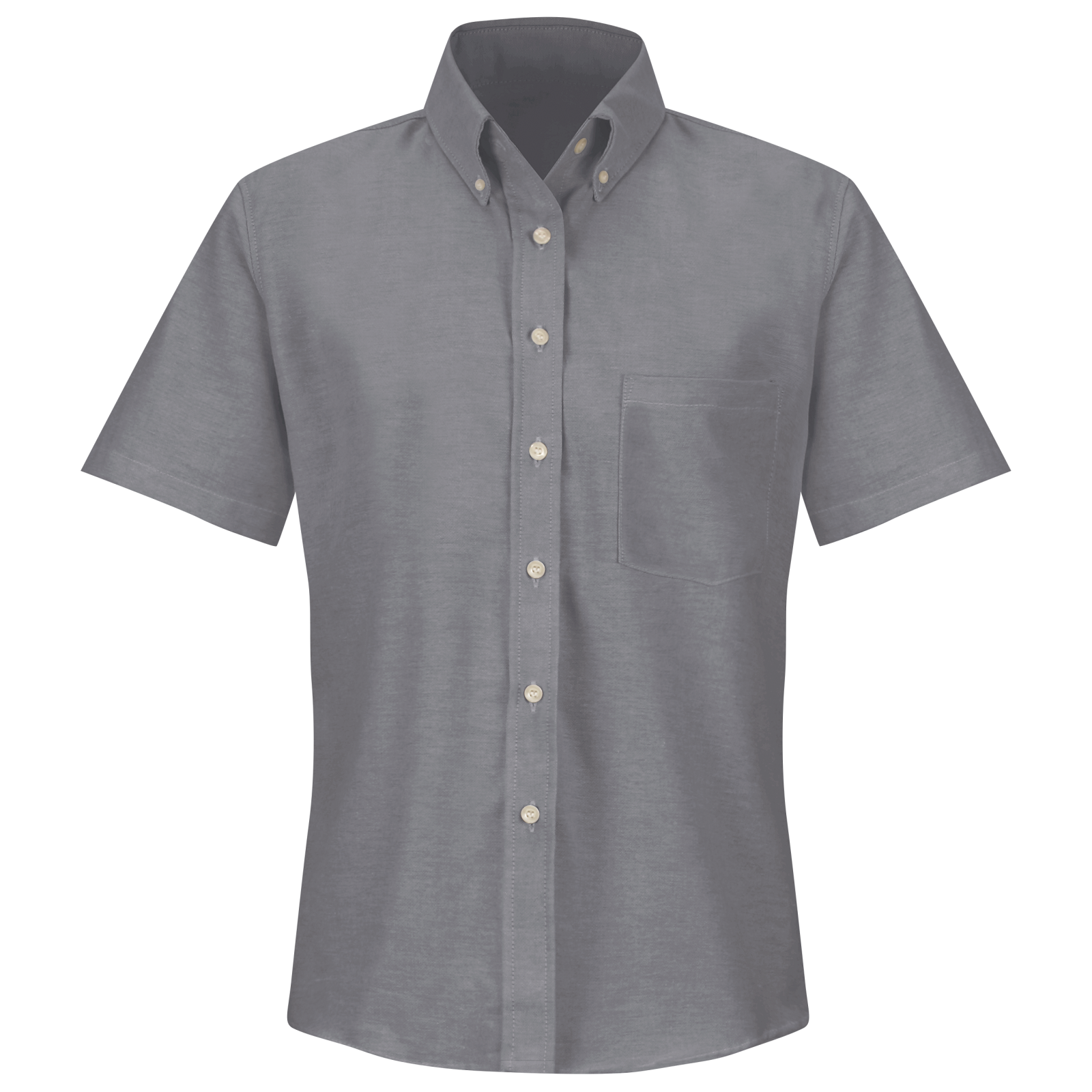 Women S Short Sleeve Executive Oxford Dress Shirt Red Kap