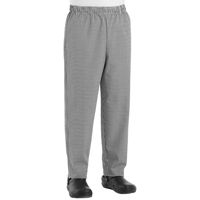 Men's Checked Baggy Chef Pant Red Kap®