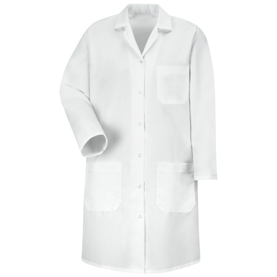 Women's Gripper-Front Lab Coat