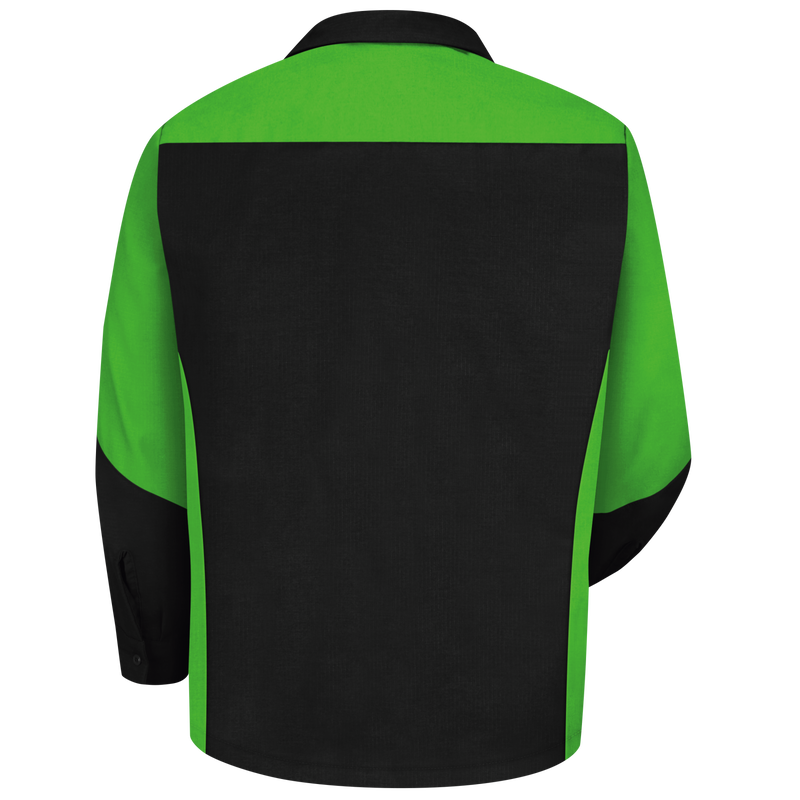 Men's Long Sleeve Two-Tone Crew Shirt image number 1