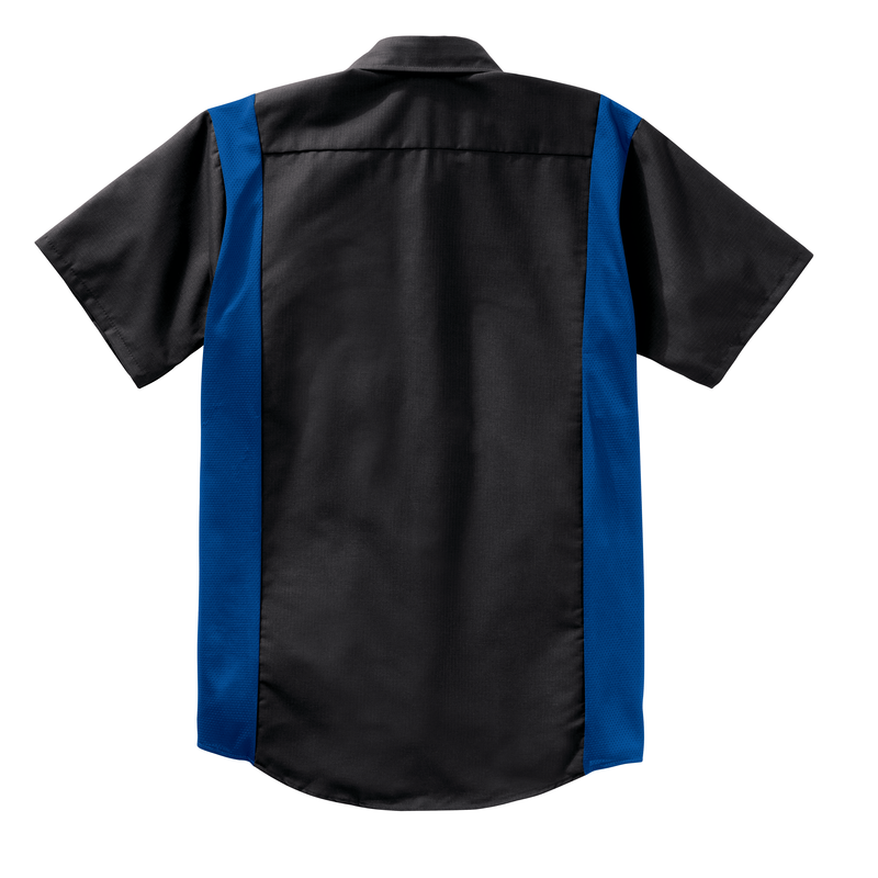 Men's Short Sleeve Performance Plus Shop Shirt With Oilblok Technology image number 10