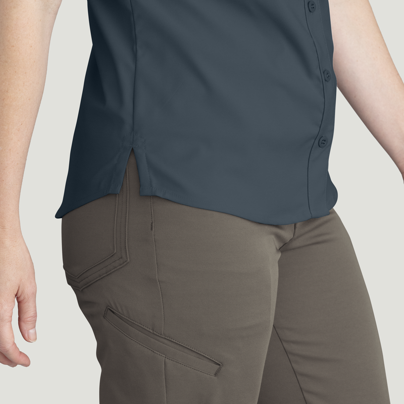 Women's Cooling Short Sleeve Work Shirt image number 15