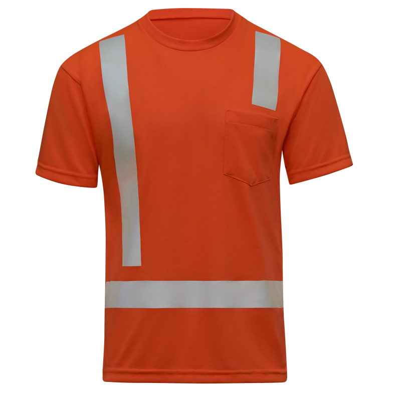 Hi-Visibility Short Sleeve Pocket T-Shirt - Type R Class 2 image number 1