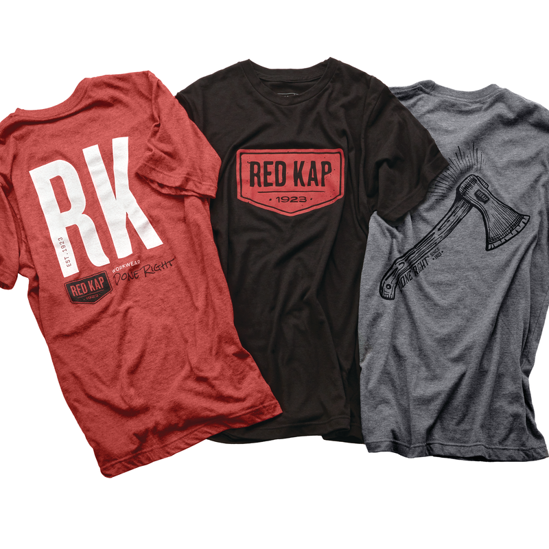 Red kap t shirts on sale