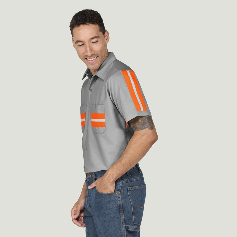 Short Sleeve Enhanced Visibility Shirt image number 3