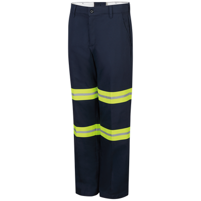 Men's Enhanced Visibility Wrinkle-Resistant Cotton Pant