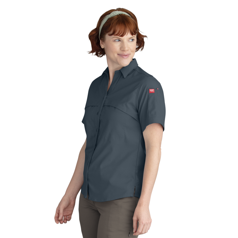 Women's Cooling Short Sleeve Work Shirt image number 9