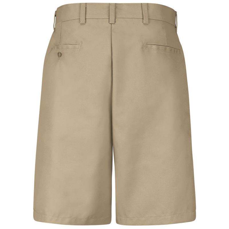 Men's Cotton Casual Plain Front Shorts image number 2