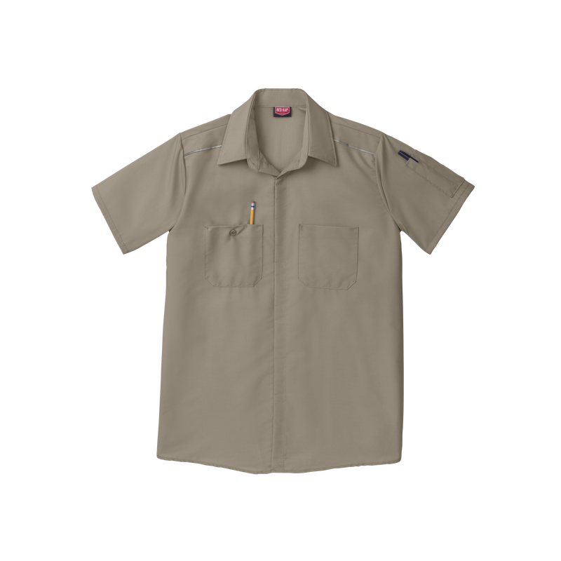 Men's Short Sleeve Pro Airflow Work Shirt image number 9