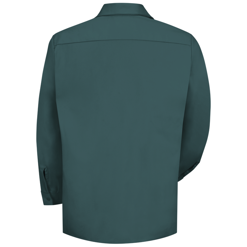Men's Long Sleeve Wrinkle-Resistant Cotton Work Shirt image number 2