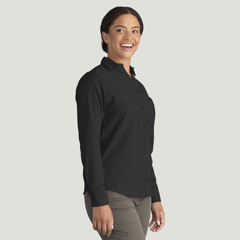 Women's Cooling Long Sleeve Work Shirt image number 11
