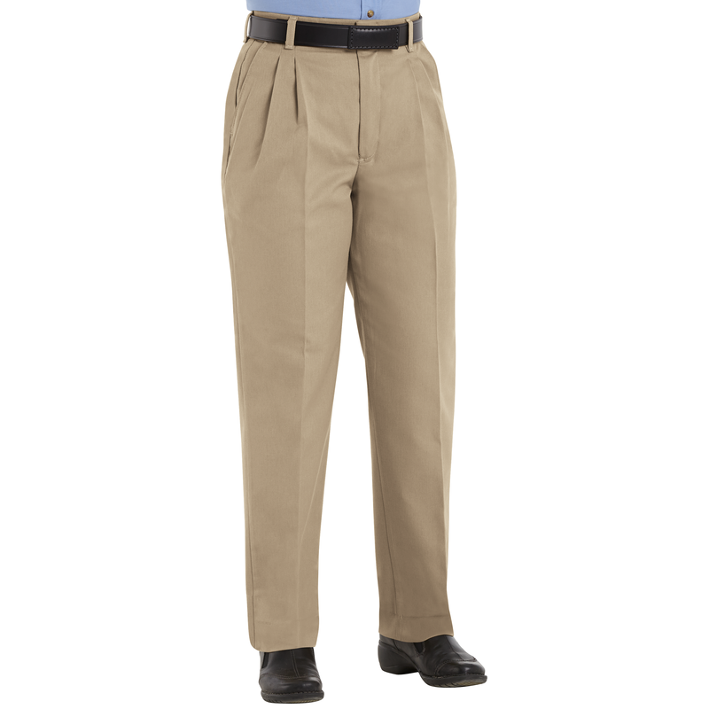 Women's Pleated Twill Slacks image number 2