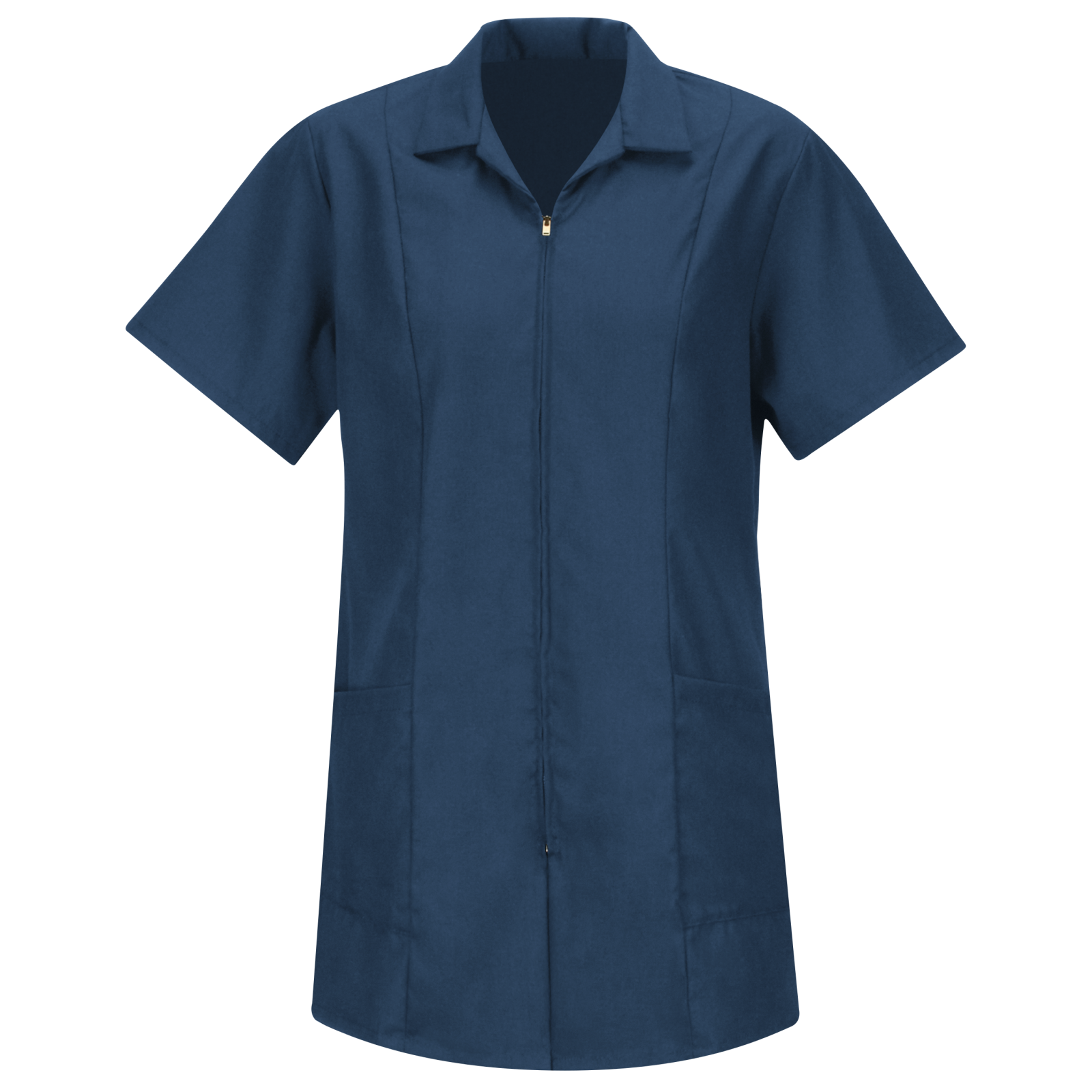 button front smock