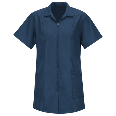 Women's Zip-front Smock