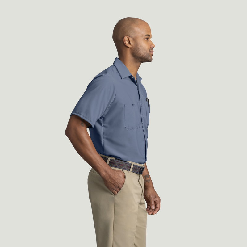 Men's Short Sleeve Industrial Work Shirt | Red Kap®