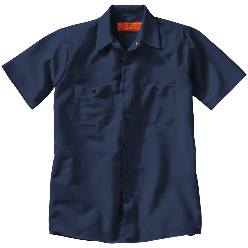 Men's Short Sleeve Industrial Work Shirt image number 9