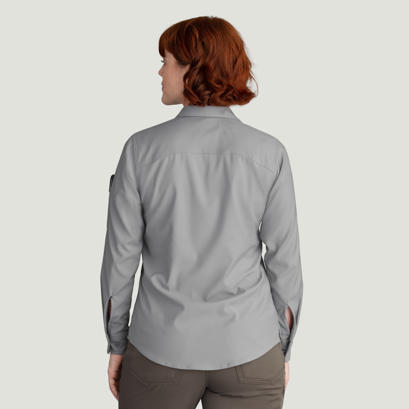 Women's Cooling Long Sleeve Work Shirt image number 8