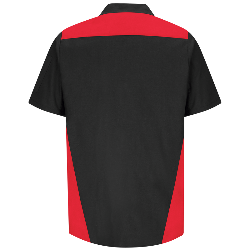 Men's Short Sleeve Tri-Color Shop Shirt image number 2