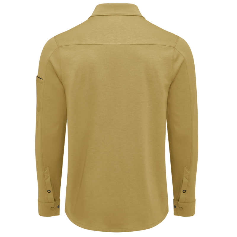 Men's Snap Front Jersey Long Sleeve Work Shirt image number 10
