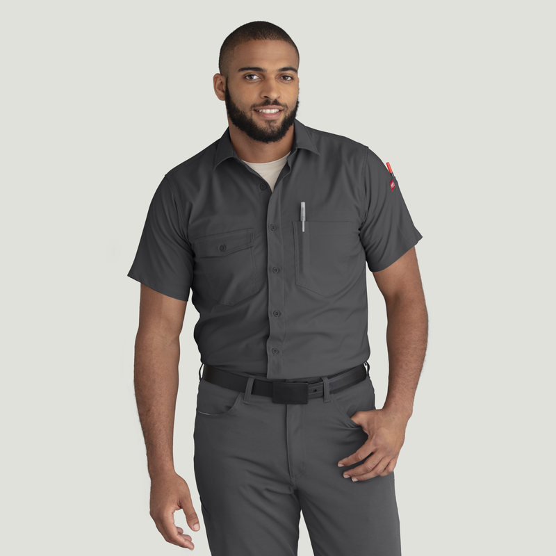 Men's Cooling Short Sleeve Work Shirt image number 1