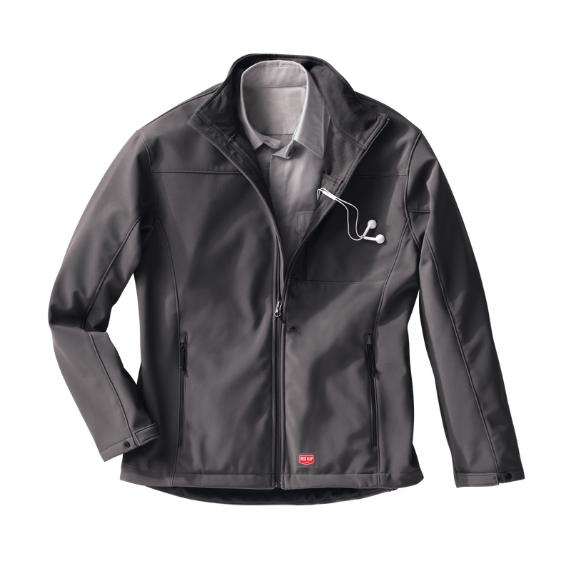 Men's Deluxe Soft Shell Jacket image number 5