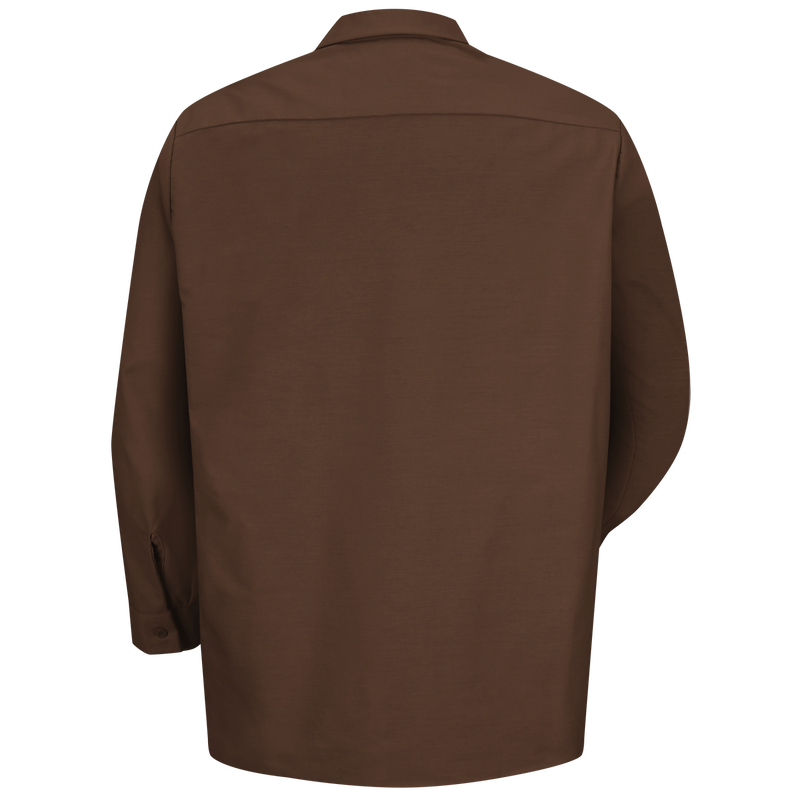 Men's Long Sleeve Industrial Work Shirt image number 1