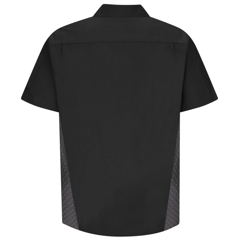Men's Short Sleeve Diamond Plate Shop Shirt image number 2