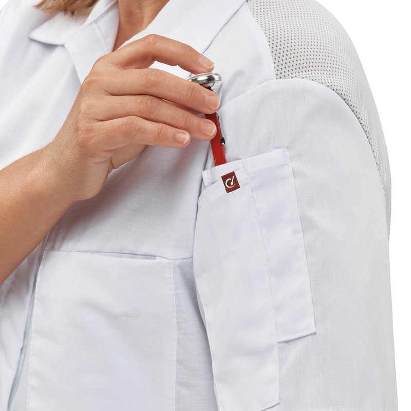 Women's Airflow Cook Shirt with OilBlok image number 9